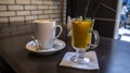 Sea Ã¢â¬â¹Ã¢â¬â¹buckthorn tea and coffee at the bar